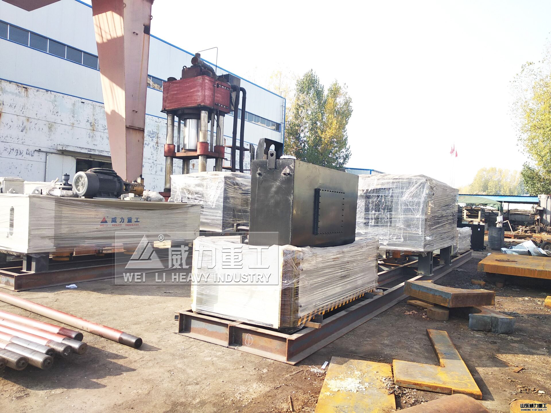 出口俄罗斯设备散件