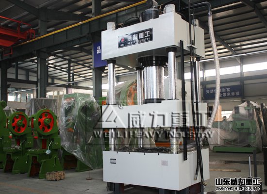 500吨液压机用于玻璃钢电表箱成型效率高