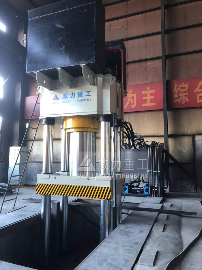 热压石墨坩埚专用四柱液压机